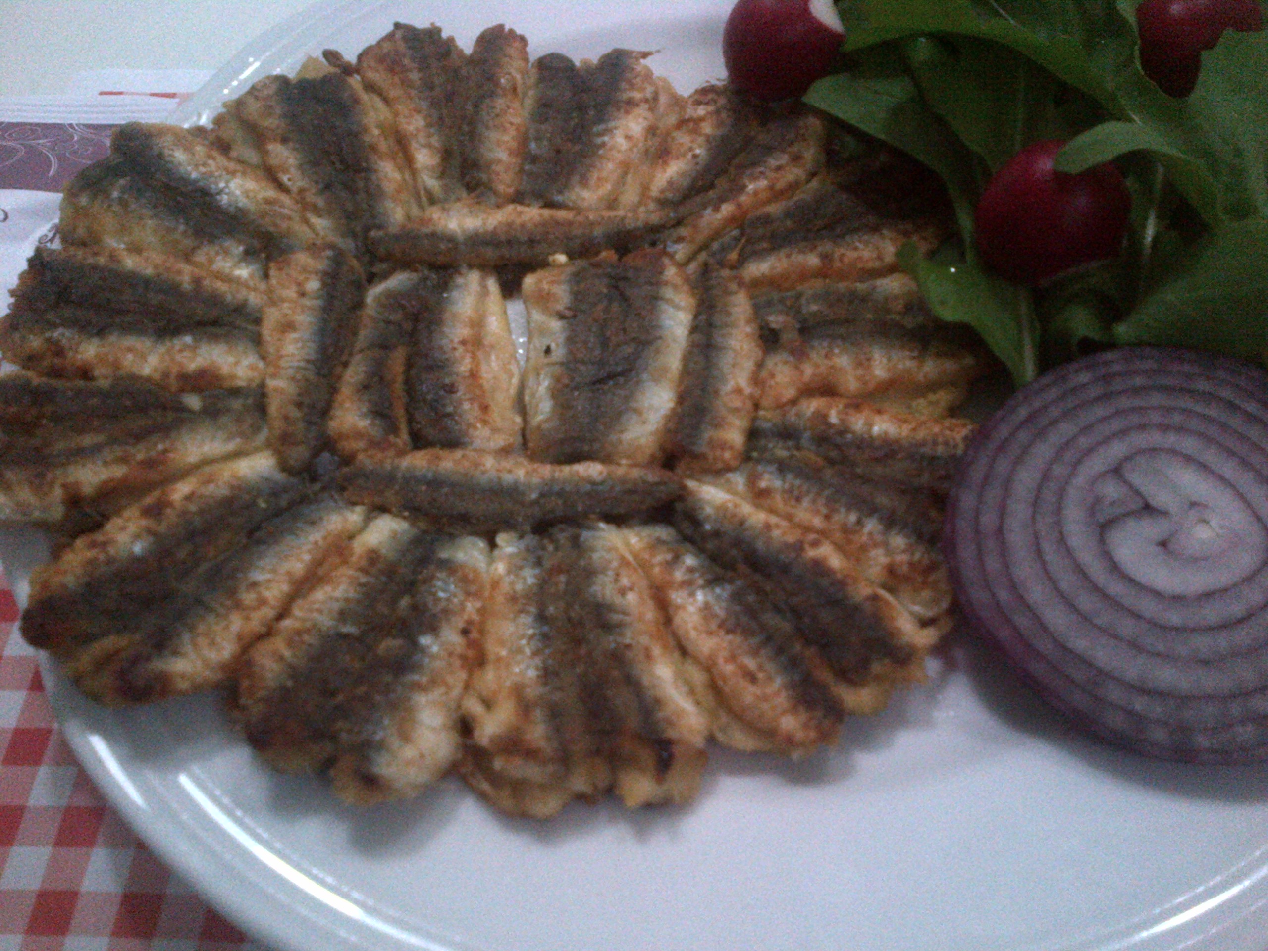 Yumurtalı Hamsi Tava