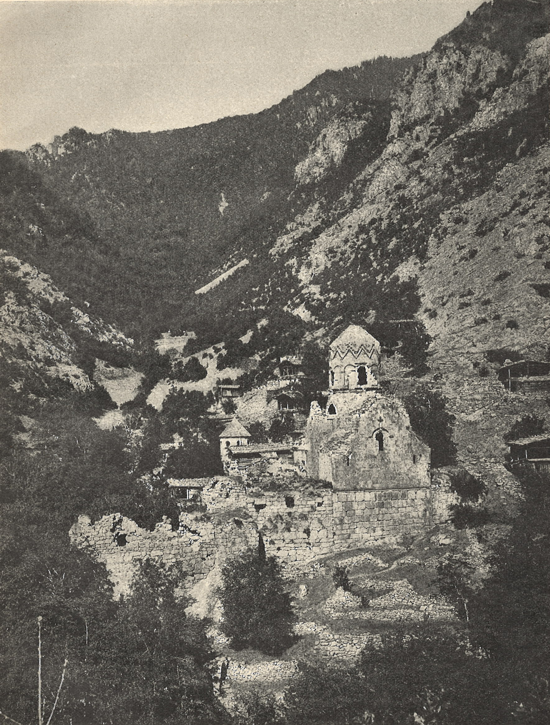 Porta Manastırı Kilisesi 1911 tarihî görünümü