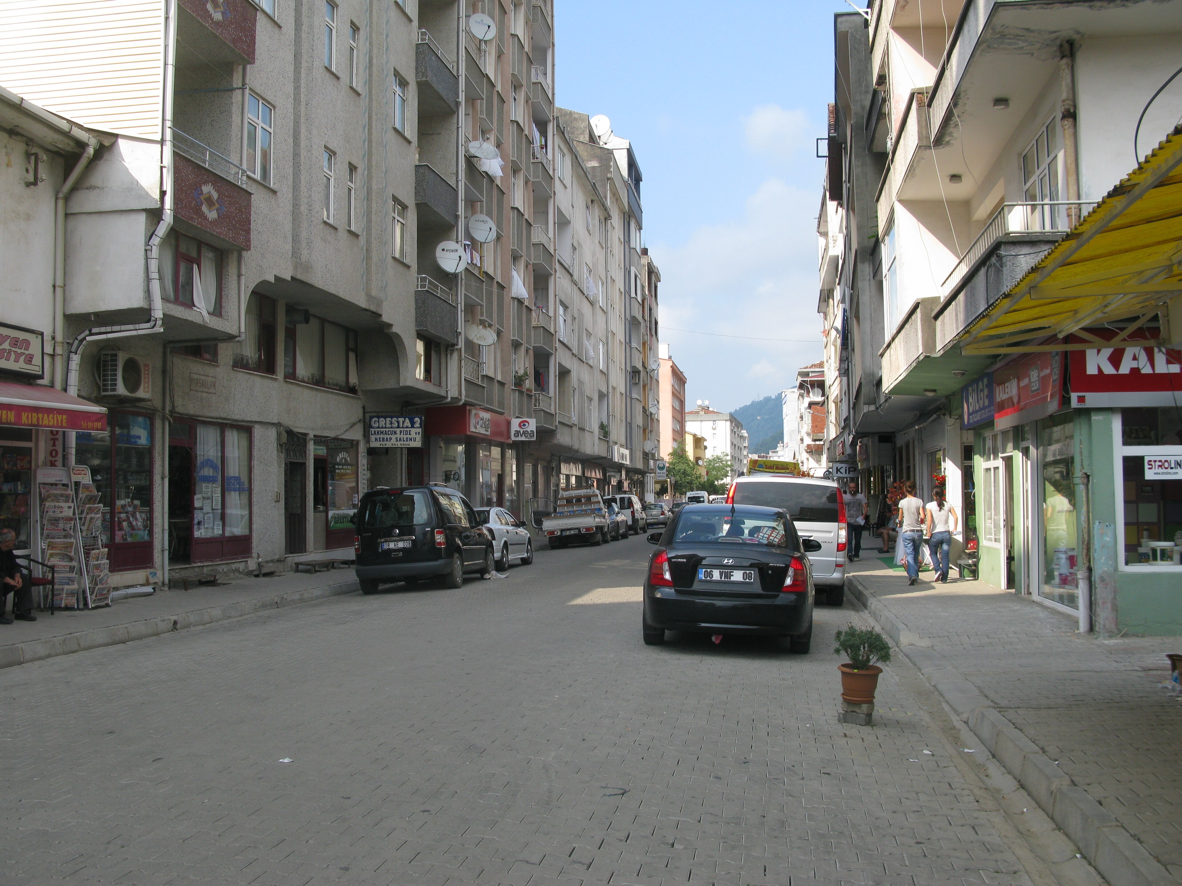 Hopa ilçe merkezi Artvin