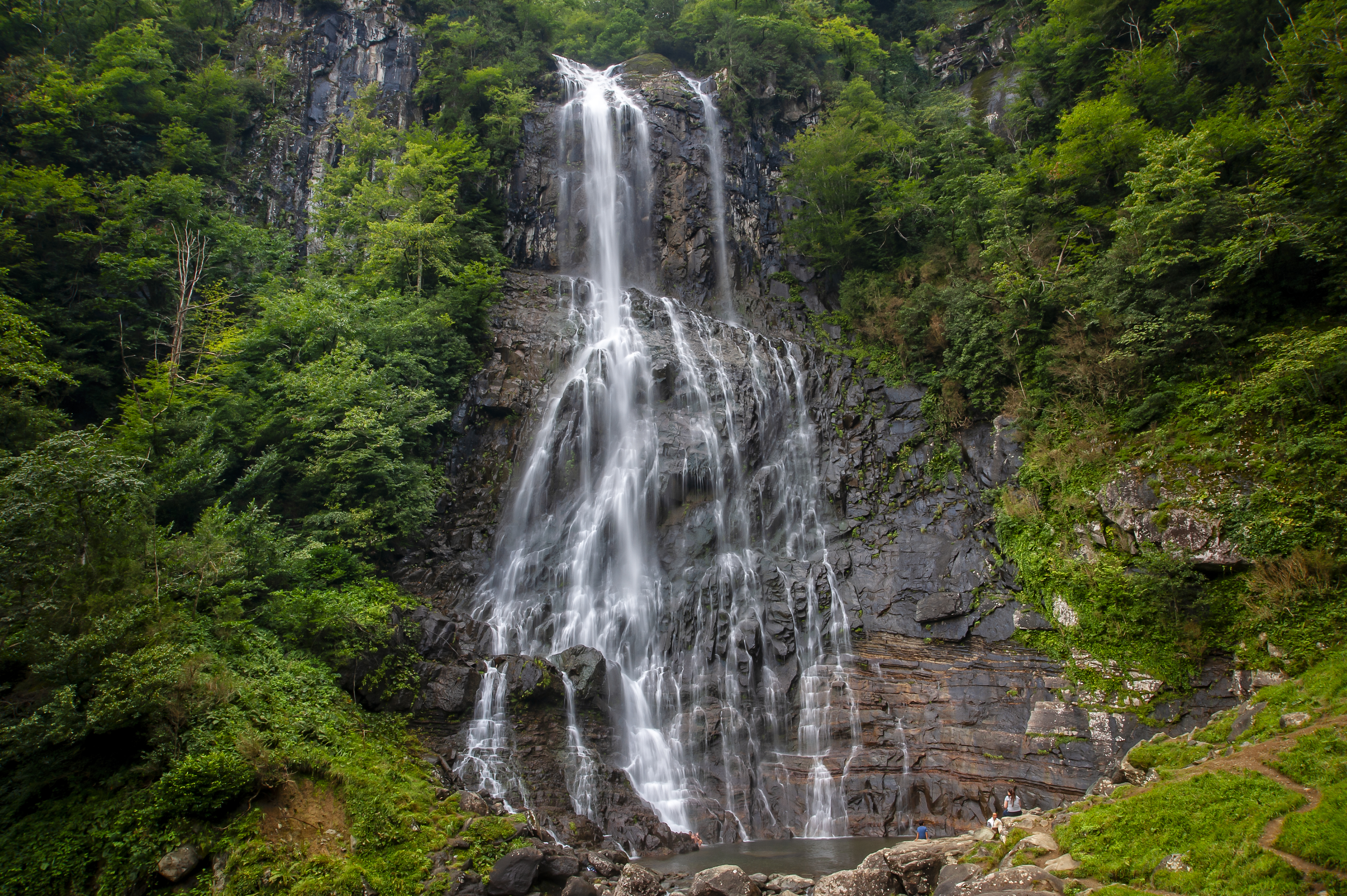 Mençuna Şelalesi Arhavi Artvin